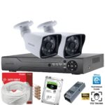 2 Kameralı Paket Güvenlik Kamerası