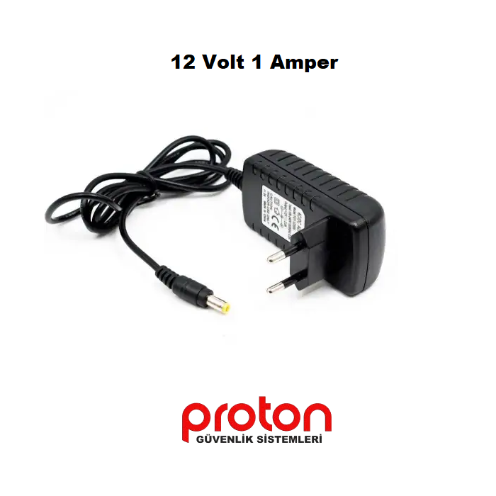 12V 1 amper adaptör