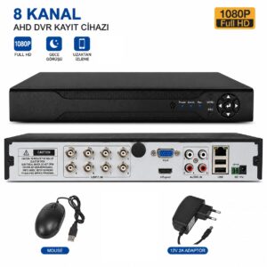 8 kanal kamera kayıt cihazı