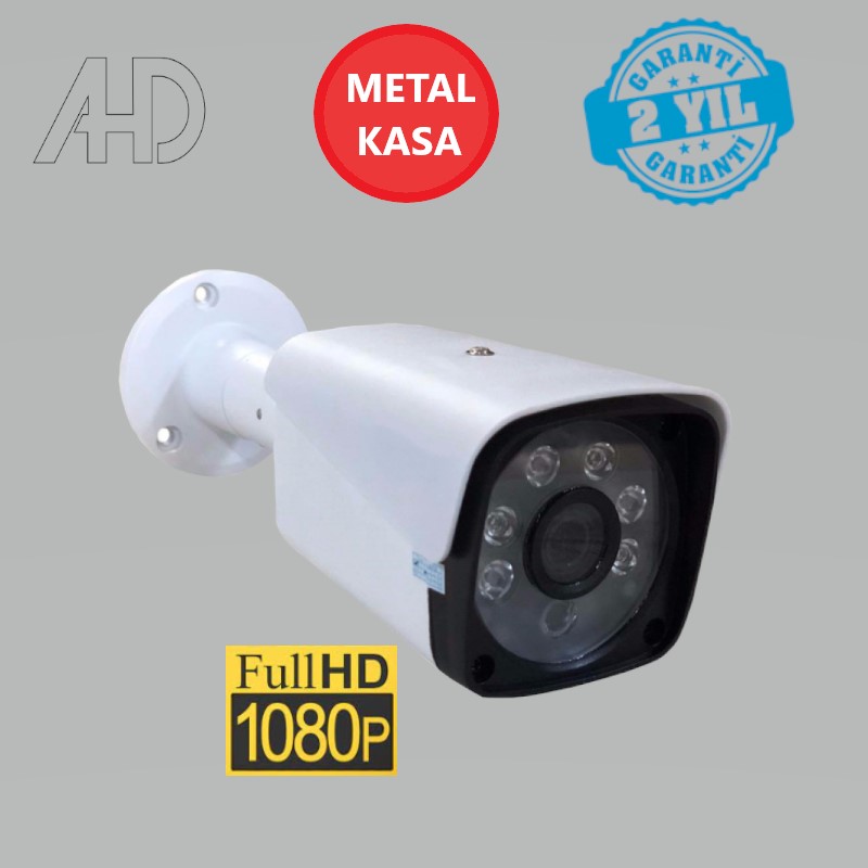 Güvenlik Kamerası Metal Kasa Ahd Full HD