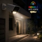 renkli ışıklı ahd kamera