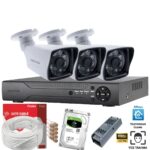 3 Kameralı Paket Güvenlik Kamera Seti