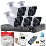 5 Kameralı Set Güvenlik Kamerası