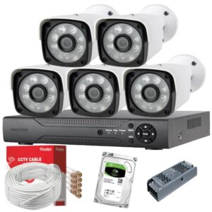 5 Kameralı Set Güvenlik Kamerası