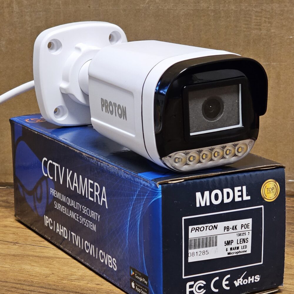 Proton PB-4K POE 4K IP Güvenlik Kamerası