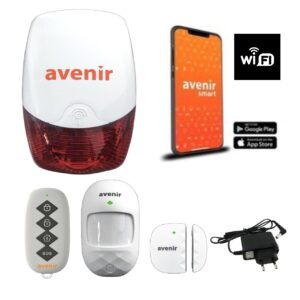AVENİR AV-02WF Akıllı Siren Alarm Seti