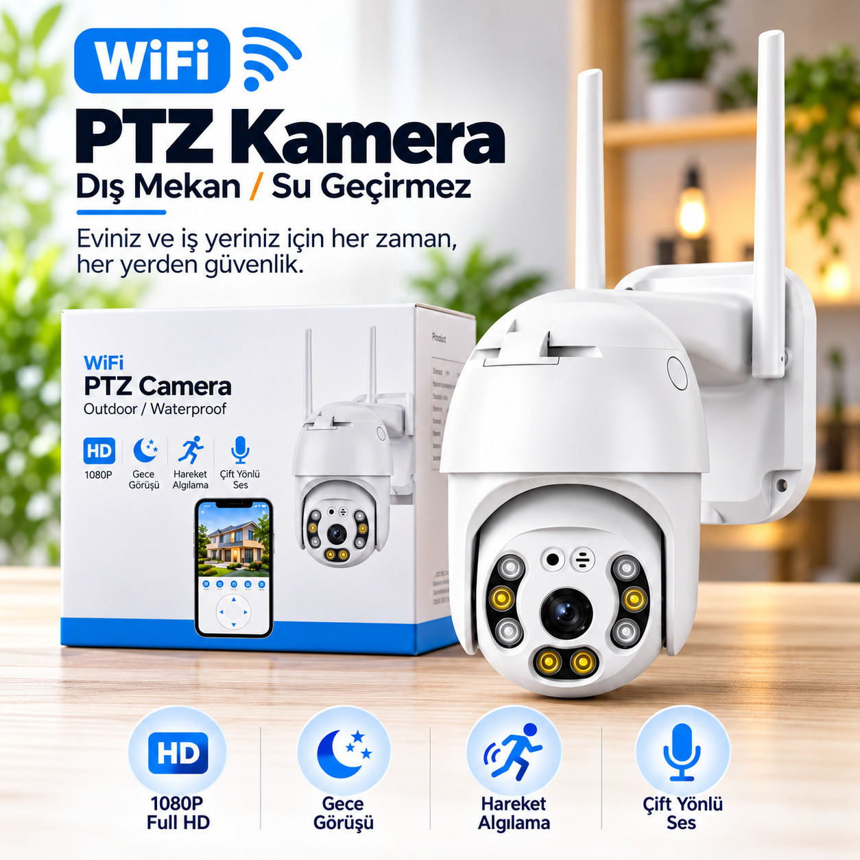 iCSee Mini Motorlu Kablosuz Akıllı Wifi Güvenlik Kamerası iCSee Mini Motorlu Kablosuz Akıllı Wifi Güvenlik Kamerası