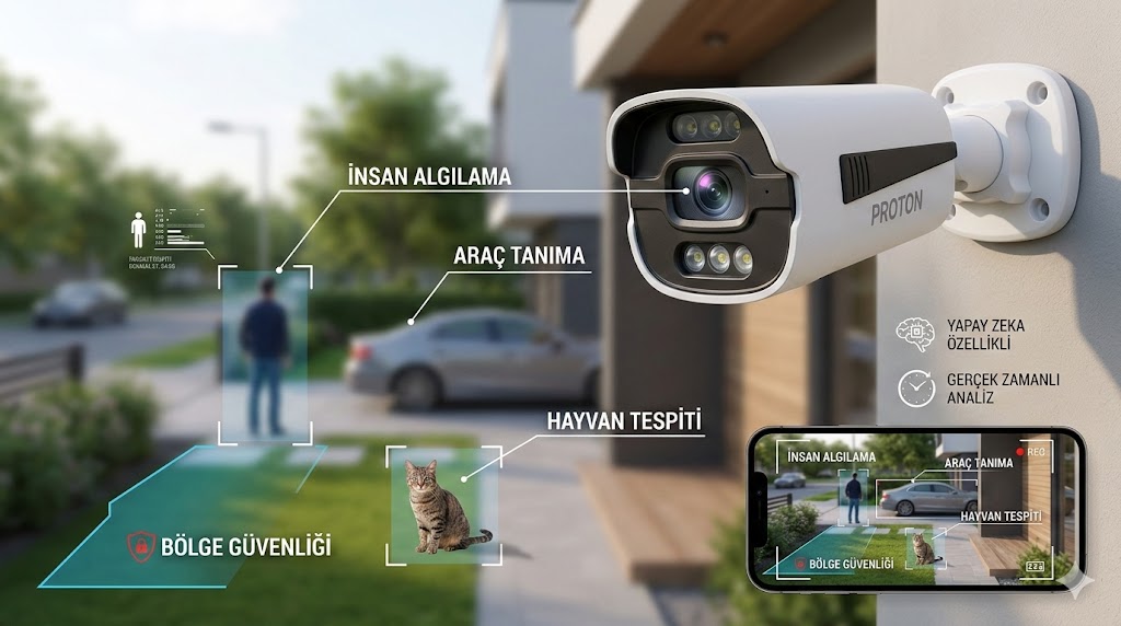 yapay zekalı güvenlik kamerası