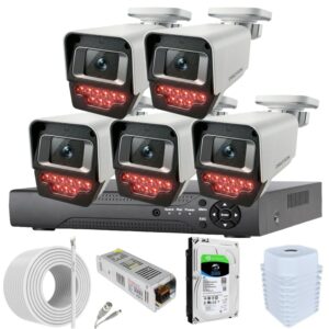 5 Kameralı Set Güvenlik Kamerası