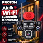 4 Lens PRO Kablosuz Wİ-Fİ GüvenlikKamerası